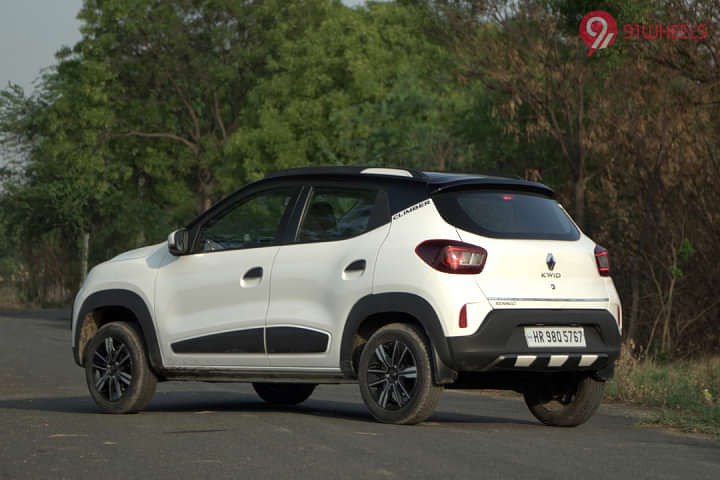 Renault Kwid Left Rear Three Quarter