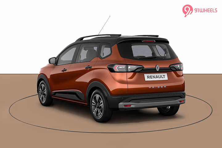 Renault Triber Left Rear Three Quarter Renault Triber Left Rear Three Quarter