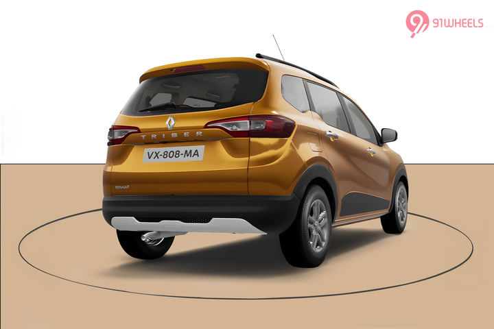 Renault Triber 2020-2025 Right Rear Three Quarter