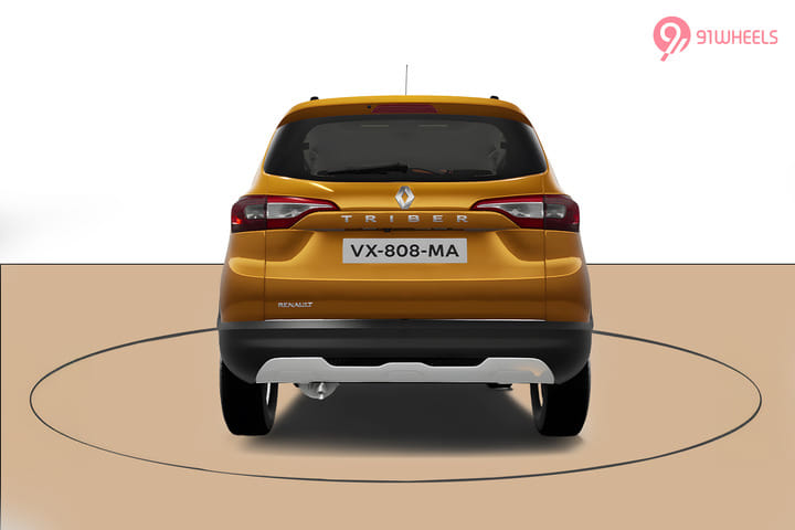 Renault Triber 2020-2025 Rear View