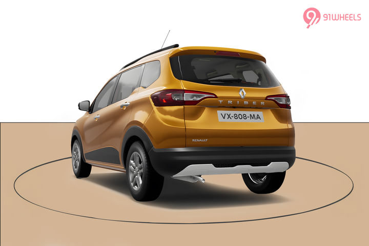 Renault Triber 2020-2025 Left Rear Three Quarter