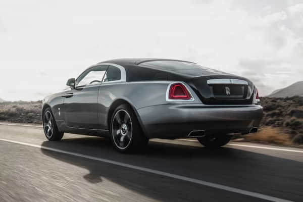 Rolls-Royce Wraith 2020 - 2024 Left Rear Three Quarter Rolls-Royce Wraith 2020 - 2024 Left Rear Three Quarter