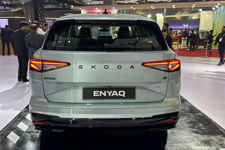 Skoda Enyaq iV Rear Profile