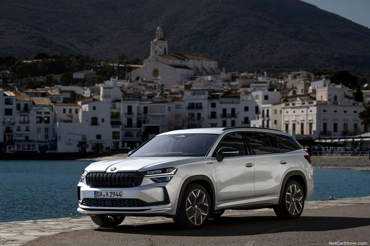 Skoda Kodiaq Facelift Left Front Three Quarter