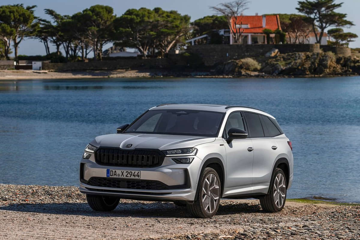 Skoda Kodiaq Facelift Left Front Three Quarter