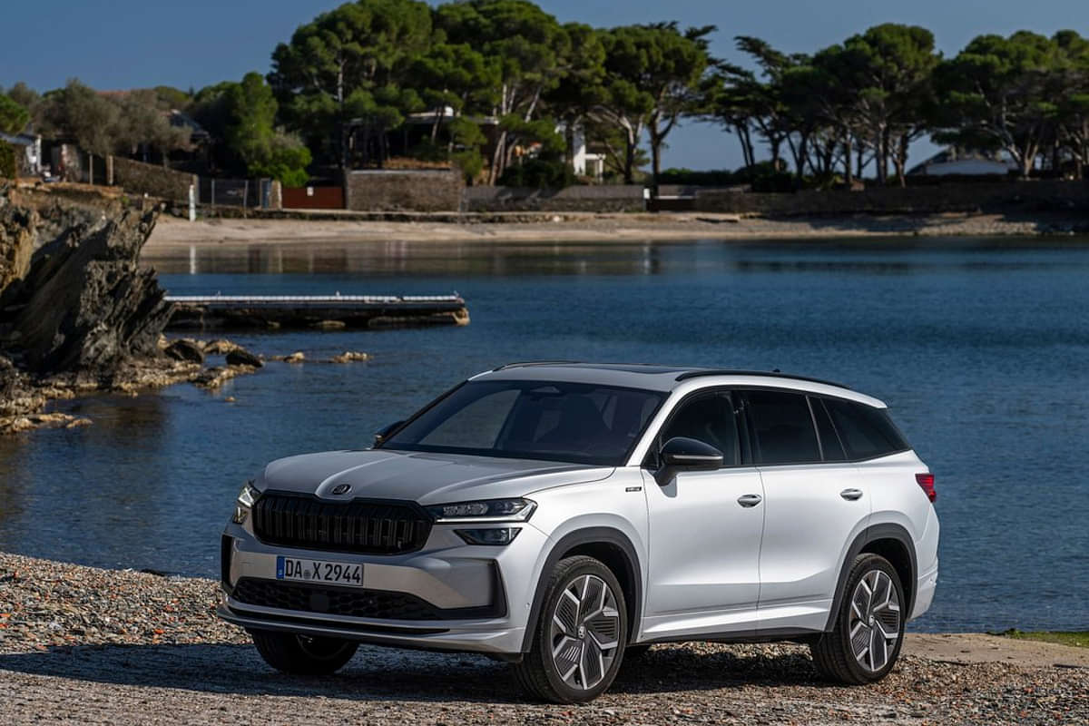 Skoda Kodiaq Facelift Left Front Three Quarter