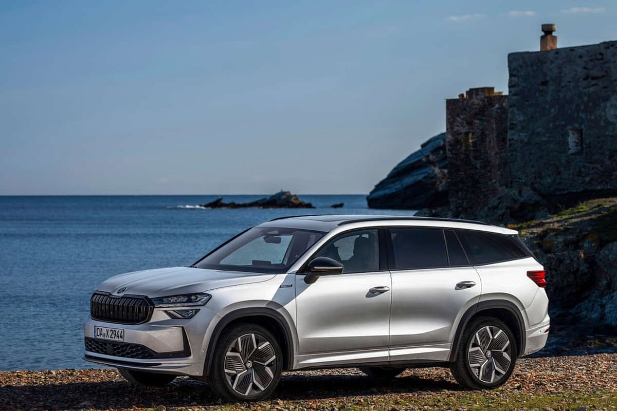 Skoda Kodiaq Facelift Left Front Three Quarter