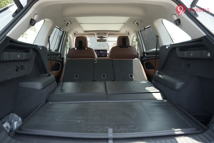 Skoda Kodiaq Bootspace Rear Seat Folded