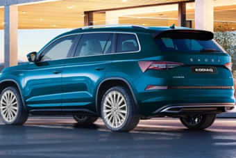 Skoda Kodiaq 2022 - 2025 Left Rear Three Quarter Skoda Kodiaq 2022 - 2025 Left Rear Three Quarter