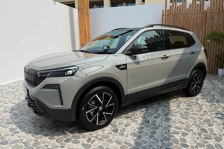 Skoda Kushaq Facelift Left Front Three Quarter