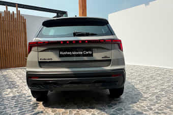 Skoda Kushaq Facelift Rear View