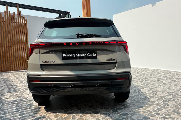 Skoda Kushaq Facelift Rear View