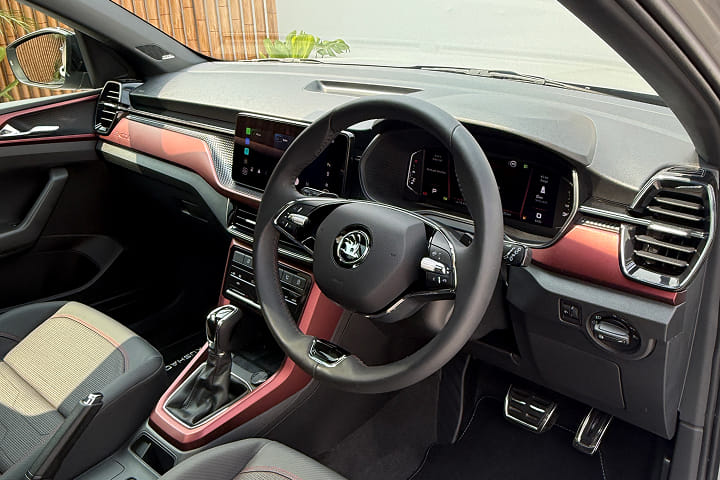 Skoda Kushaq Facelift Steering Wheel