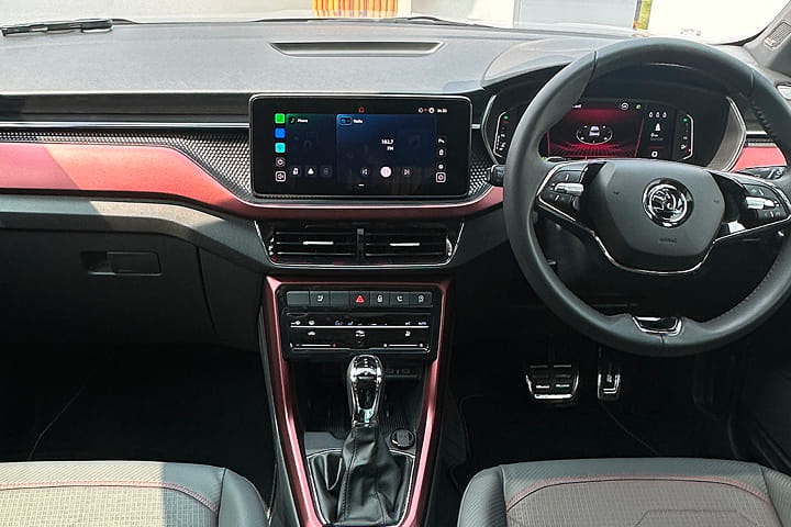 Skoda Kushaq Facelift Dashboard