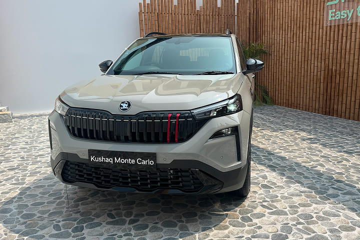 Skoda Kushaq Facelift front badge