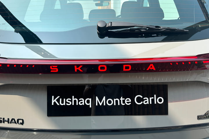 Skoda Kushaq Facelift Rear Badge