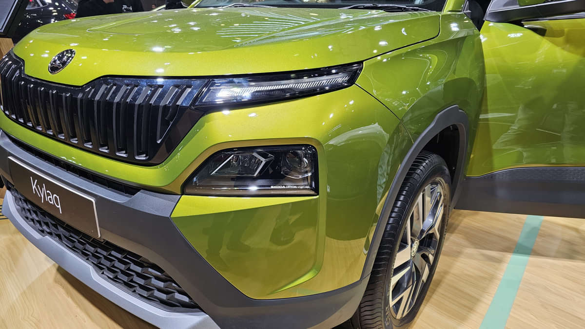 Skoda Kylaq Left Front Three Quarter