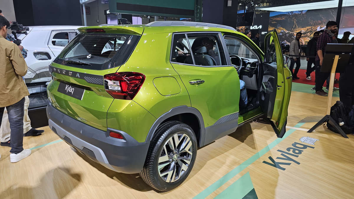 Skoda Kylaq Right Rear Three Quarter