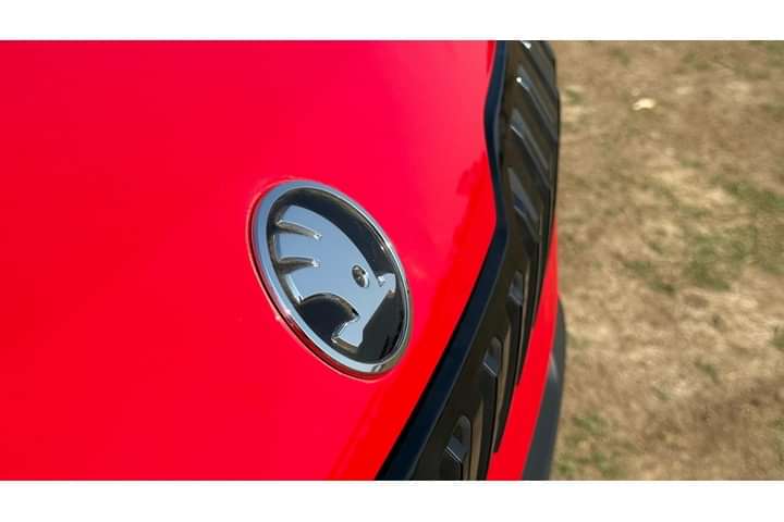 Skoda Kylaq front badge