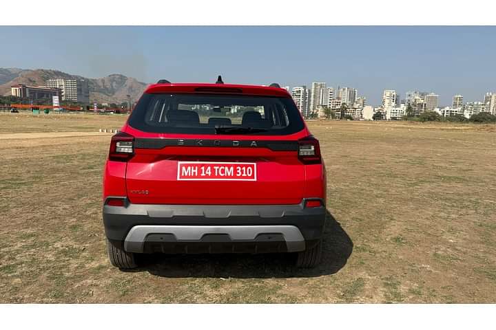 Skoda Kylaq Rear View