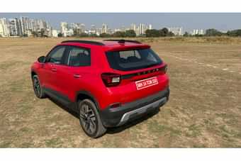 Skoda Kylaq Left Rear Three Quarter Skoda Kylaq Left Rear Three Quarter