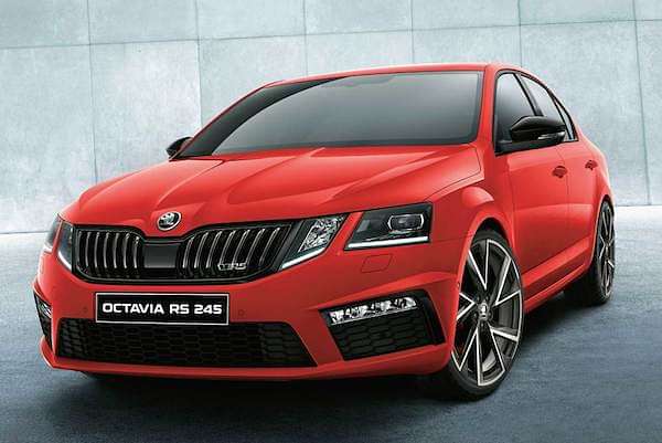 Skoda Octavia 2017-2020 Front Profile