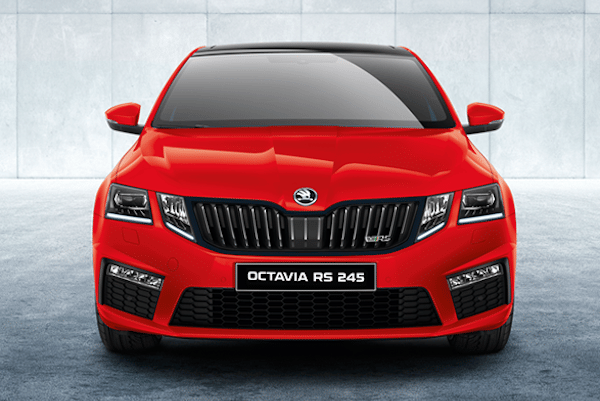 Skoda Octavia 2017-2020 Front Profile