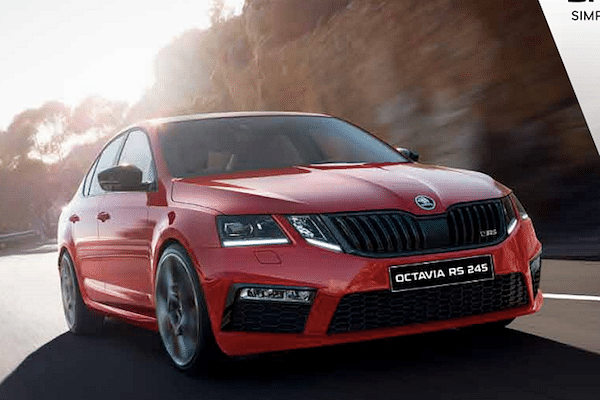 Skoda Octavia 2017-2020 Driving Shot