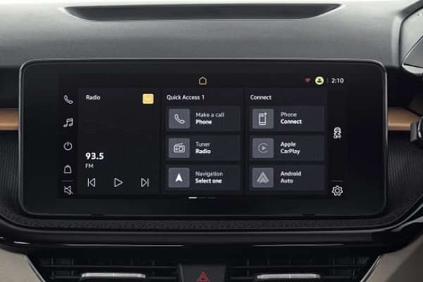 Skoda Slavia Infotainment System