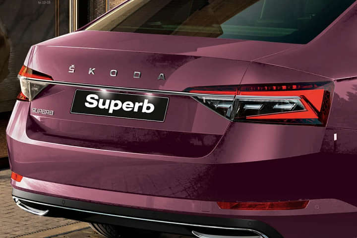 Skoda Superb 2022-2024 Rear Bumper