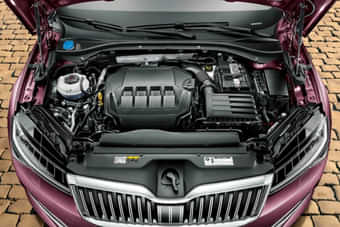 Skoda Superb 2022-2024 Engine Shot Skoda Superb 2022-2024 Engine Shot