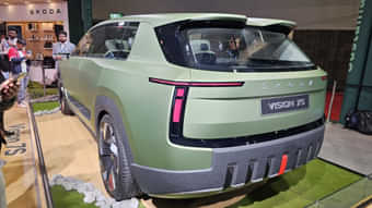 Skoda Vision 7S Left Rear Three Quarter