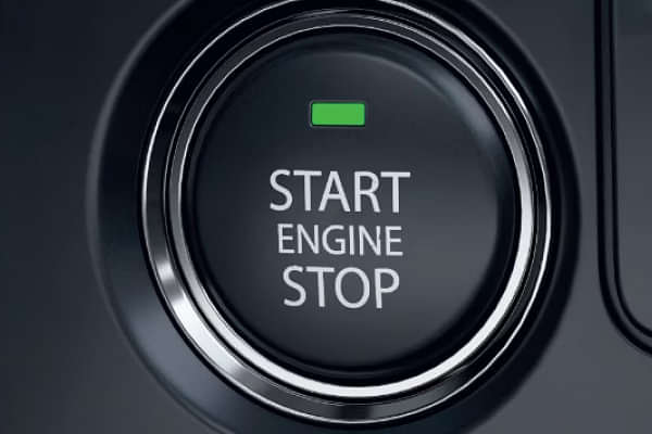 Tata Altroz CNG Engine Start Button
