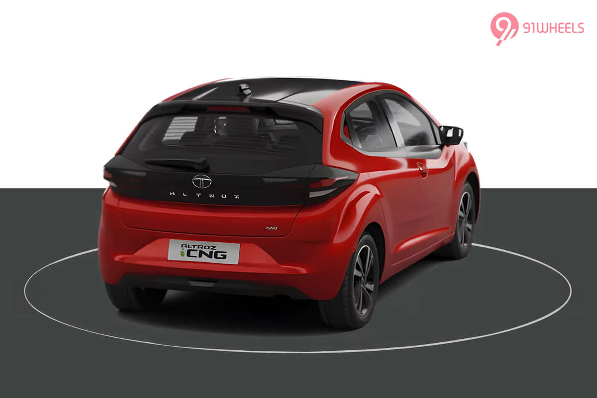 Tata Altroz CNG 2020-2025 Right Rear Three Quarter