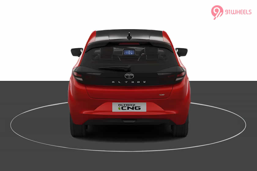 Tata Altroz CNG 2020-2025 Rear View Tata Altroz CNG 2020-2025 Rear View