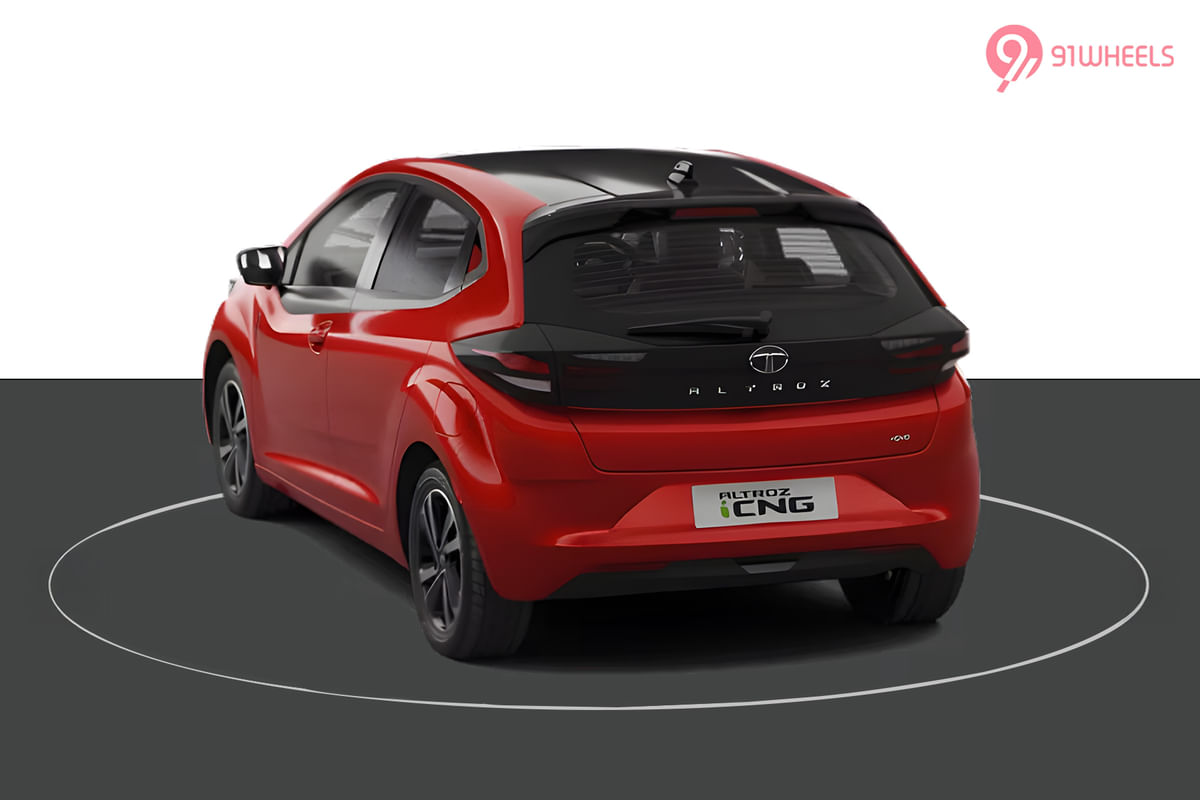 Tata Altroz CNG 2020-2025 Left Rear Three Quarter