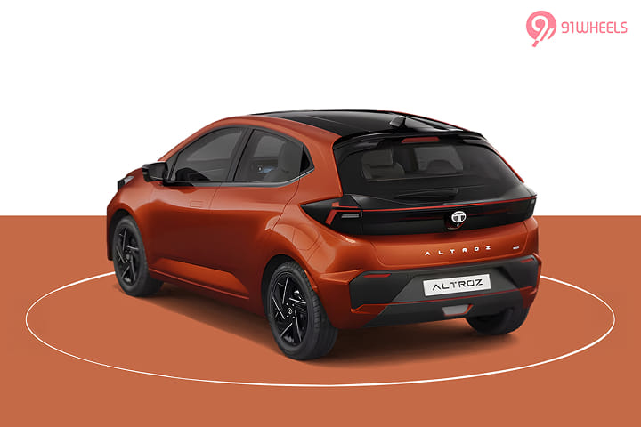 Tata Altroz Left Rear Three Quarter