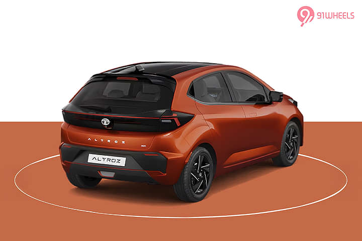 Tata Altroz Right Rear Three Quarter