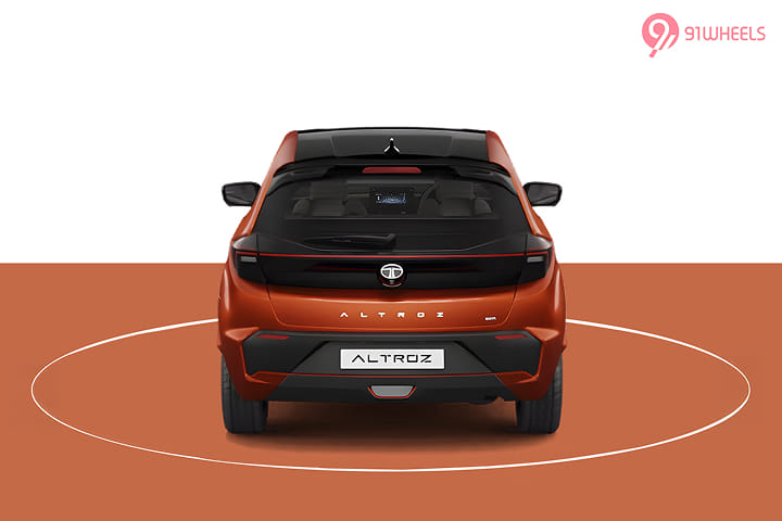 Tata Altroz Rear View Tata Altroz Rear View