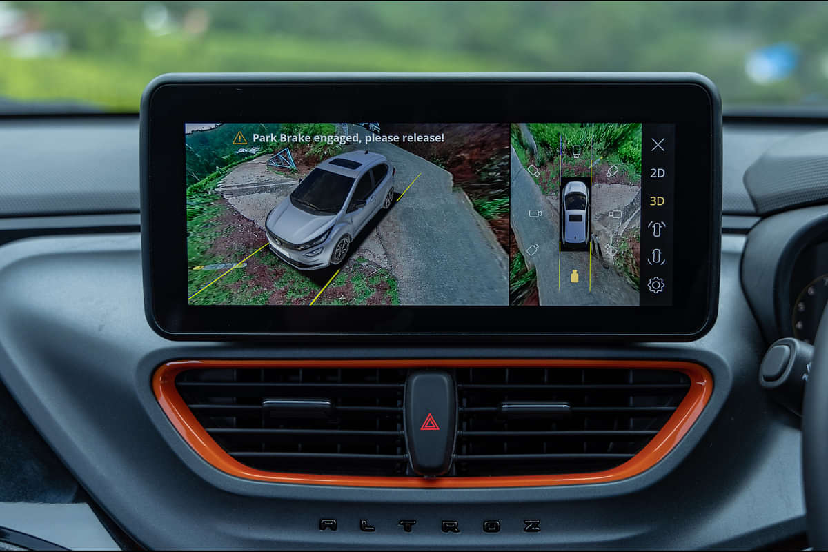 Tata Altroz Racer Infotainment System