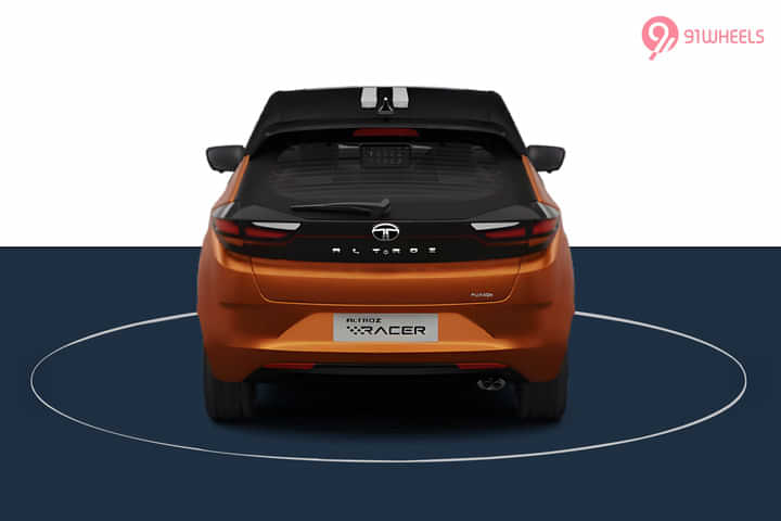 Tata Altroz Racer 2024-2025 Rear View Tata Altroz Racer 2024-2025 Rear View