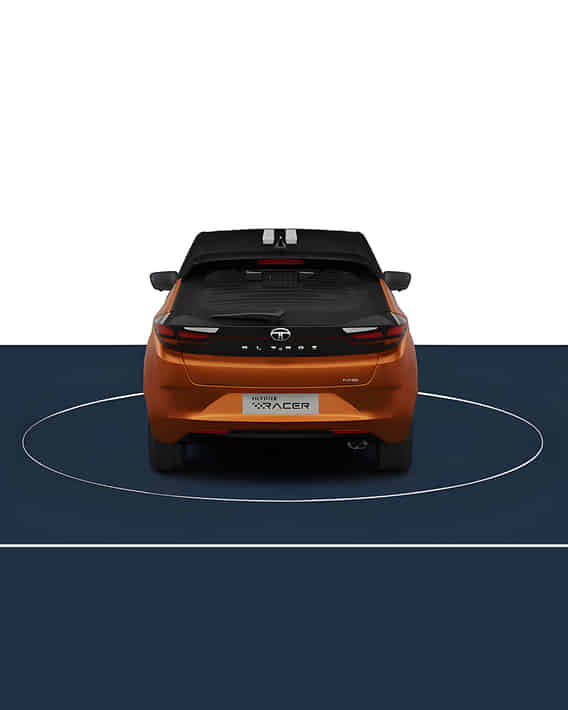 Altroz Racer 2024-2025 Rear View Altroz Racer 2024-2025 Rear View