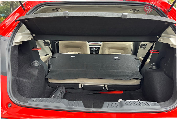 Tata Altroz Bootspace Rear Seat Folded