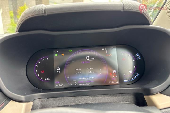 Tata Altroz Instrument Cluster