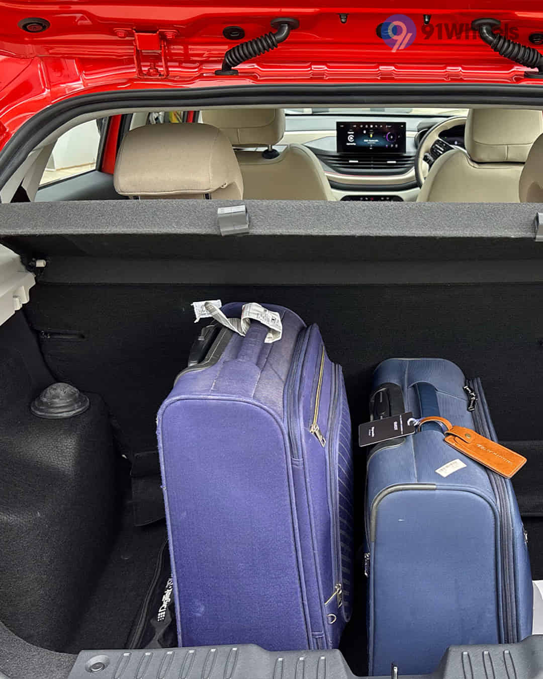 Bootspace with Luggage