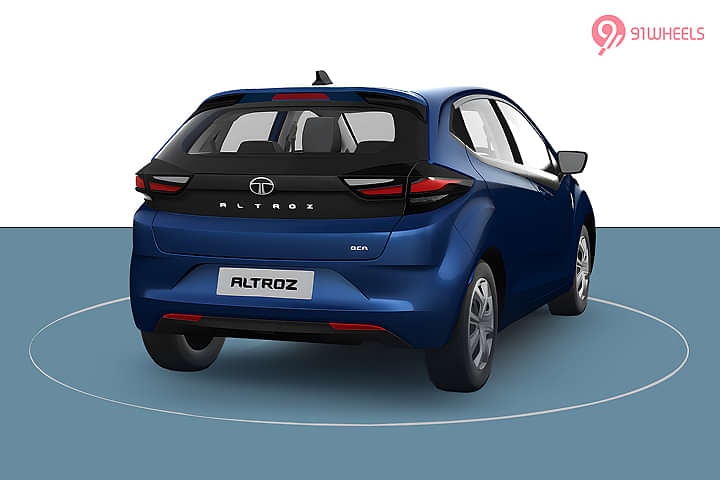 Tata Altroz 2020-2025 Right Rear Three Quarter