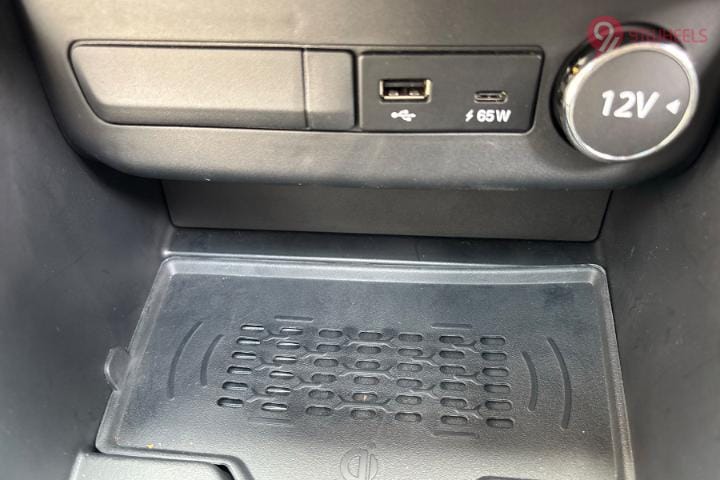 Tata Altroz Charging Outlet