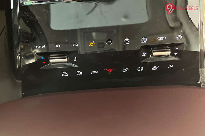 Tata Curvv EV AC Controls
