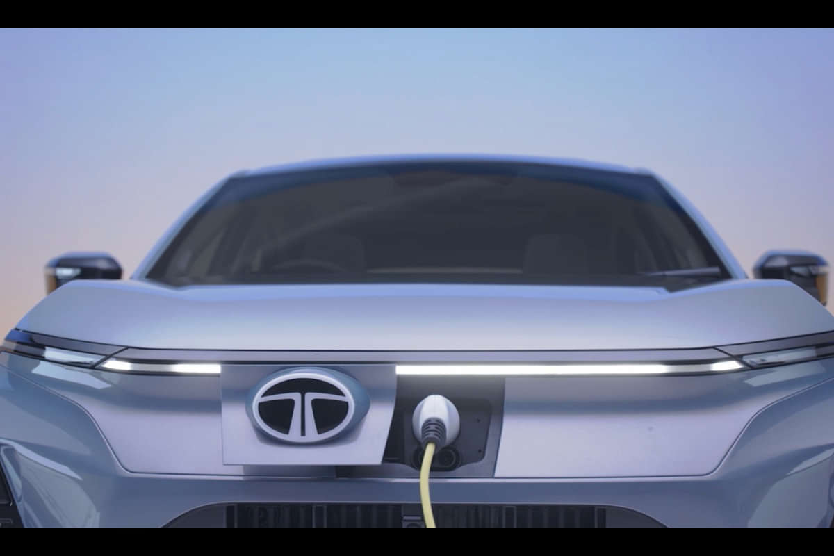 Tata Curvv EV Charging Outlet