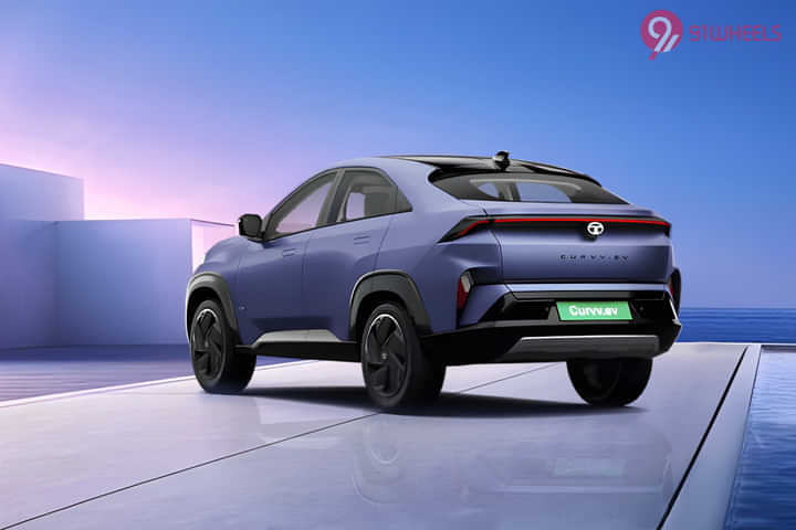 Tata Curvv EV Left Rear Three Quarter